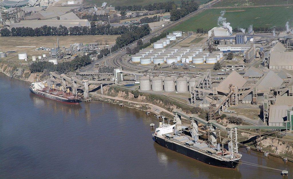 La paralización de los puertos preocupa a la BCR